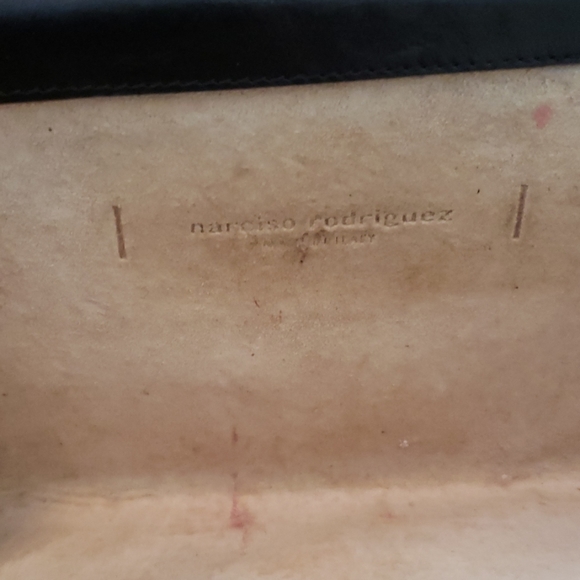 Narciso Rodriguez chain link leather clutch - Picture 5 of 5